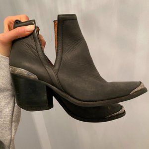 jeffery campbell western booties, size 7.5